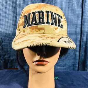 Marine Camouflage Baseball Cap